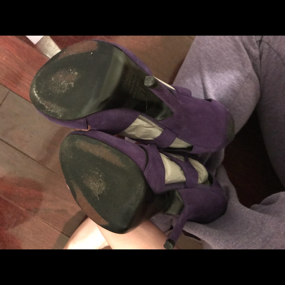 Giuseppe zanotti purple heels - Picture 6 of 9